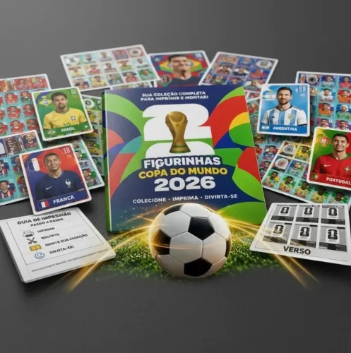 PDF figurinha da copa 2026