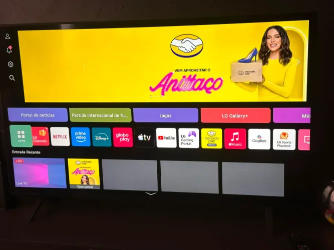 Smart TV LG 50" 4K UHD ThinQ AI - Modelo 50UR871C0SA