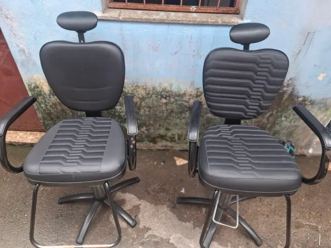 Par de cadeira para barbearia