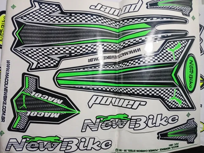 Adesivo de bicicleta 10reais cada