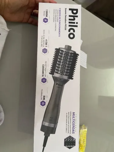 Escova secadora e alisadora