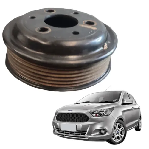 Polia Bomba Água Ford Ka 1.0 12v 2012 A 2017