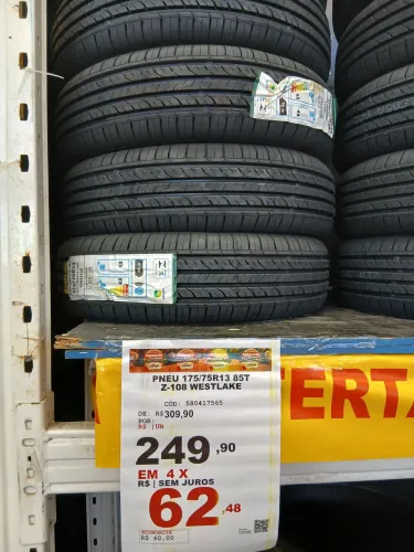 Pneu West lake 175/75 R13 APENAS 249,90 UNIDADE 