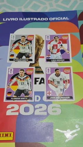 COMBO FIGURINHA LEGENDS ORIGINAIS COPA 2026