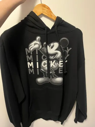 Moletom Preto Mickey 