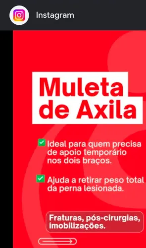 Vendo Par de Muleta