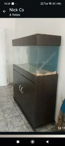 Aquário completo 1,20 com movel