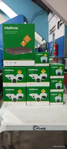 Camera de segurança instalação e manutenção em sistema de segurança