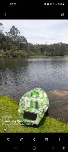 Vendo caiaque em fibra de vidro