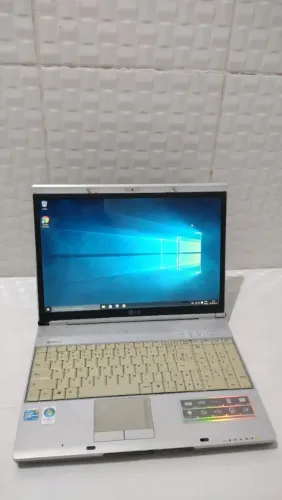 Notebook LG Core 2Duo Windows 10Pro Ativado 2G Telão 16" TOP