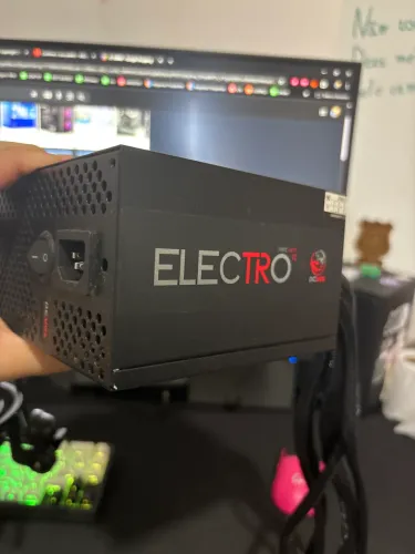 FONTE ELECTRO V2 - PC YES FONTE WHITE