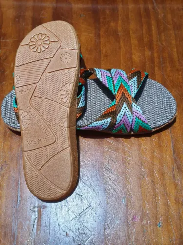 Chinelo Feminino Rasteirinha Trançada Confortável - Tam. 35/36