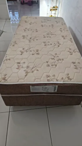 Cama box solteiro molas ensacadas