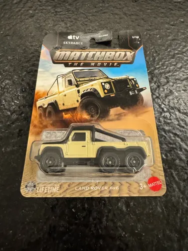 MatchBox The Movie Land Rover 6x6