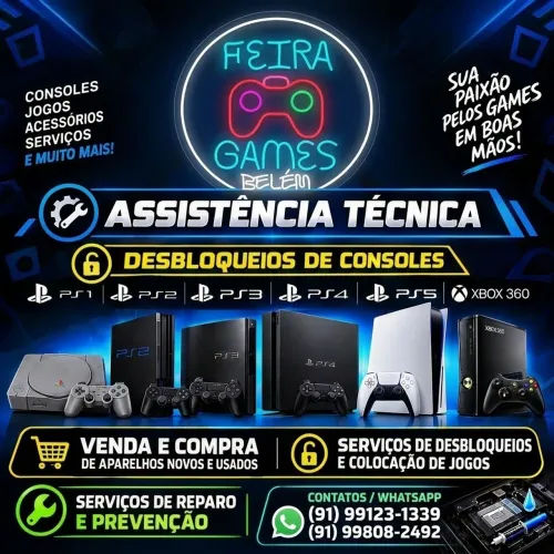Conserto de Playstation