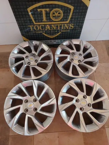 Rodas aro 15 novo onix 2026 Hiper prata 