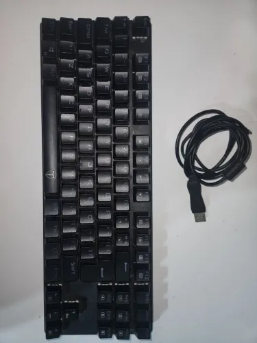 Teclado Mecânico T-Dagger BORA, RGB, Switch Blue