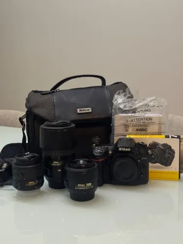 Nikon D7200 + 3 lentes ? Kit completo