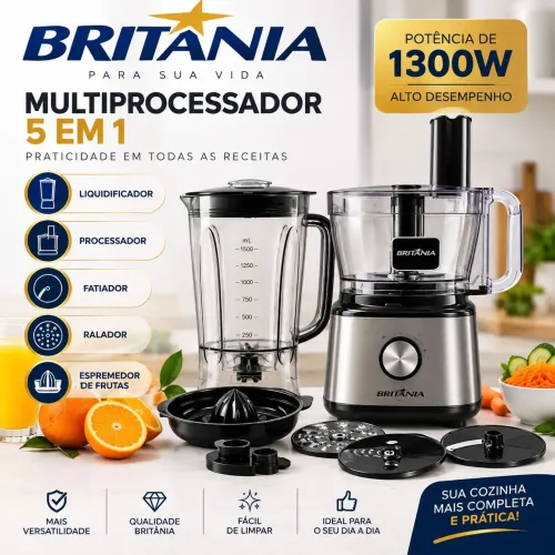 Multiprocessador 5 Em 1