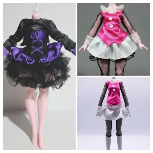 Lote de roupas Draculaura G1 e G3 e Elissabat G3