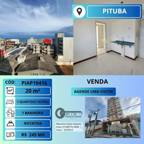 APARTAMENTO 1 QUARTO, 20M², NA AMARALINA