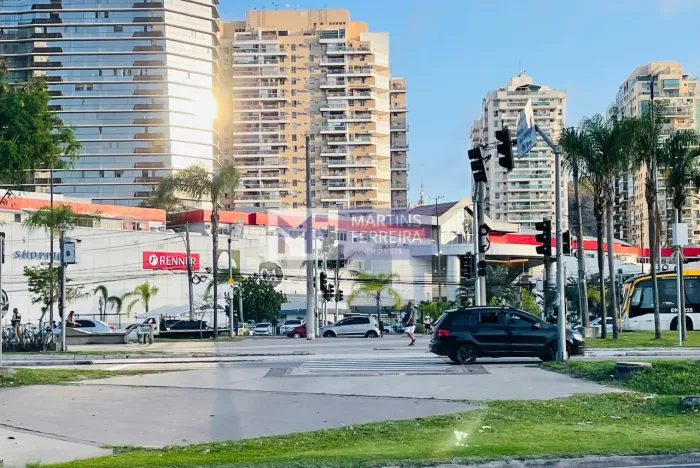 Sala Comercial Recreio Shopping 46m² sol manhã |