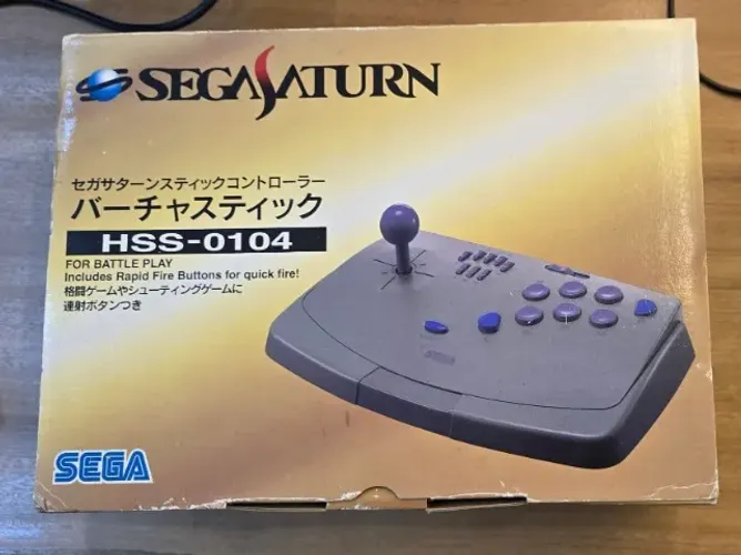 Controle Arcade Virtua Stick Sega Saturn