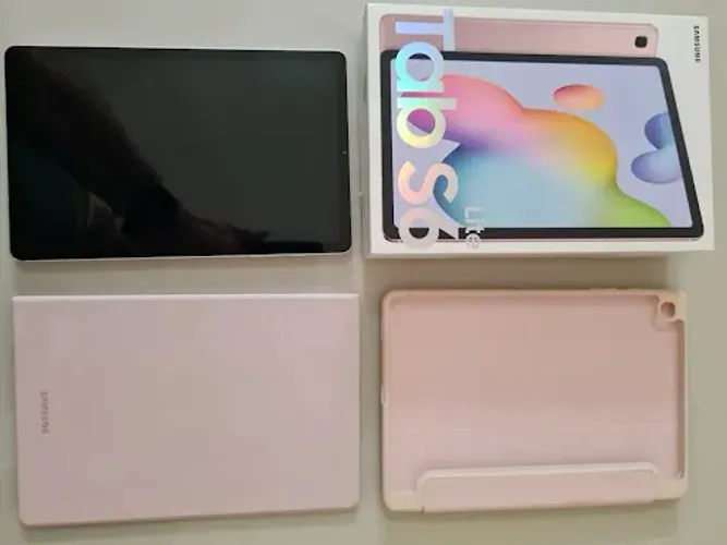 Samsung Galaxy Tab S6 Lite 2022 Rosa (SM-P613 Snapdragon) 64GB + S Pen + Capa + Teclado +
