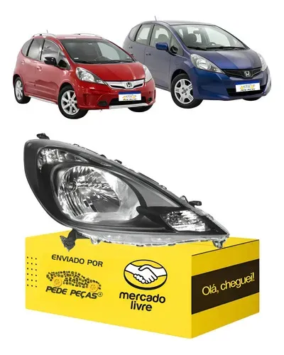 Farol Sinaleira Honda Fit Twist Cx 2013 2014 Elétrico Ld Direito/passageiro