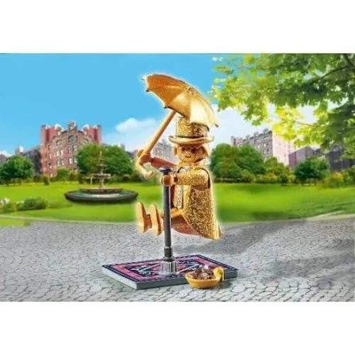 Playmobil Artista de Rua Dourado com Acessórios