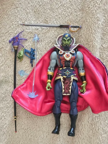 Pausado Mago Ming Defensores da Terra Neca 17cm Completo