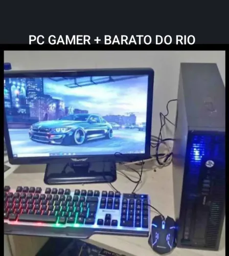 Pc gamer completo + barato do Rio