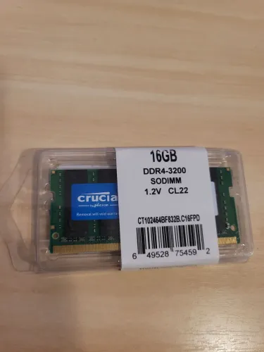Memoria Crucial P/ Notebook