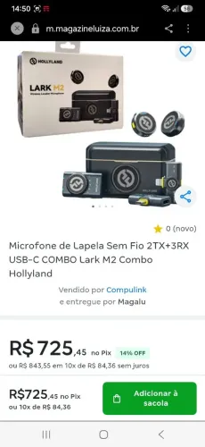 Microfone lapela