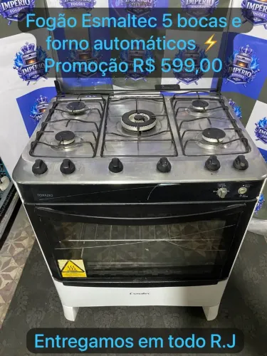 Fogão 5 bocas