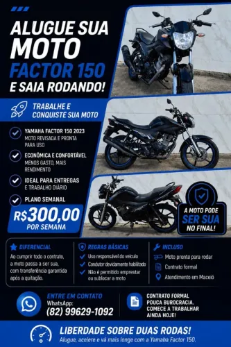 Aluguel de moto 