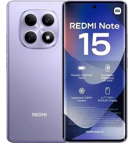 Redmi Note15 256/8 ram Original novo lacrado Promoção
