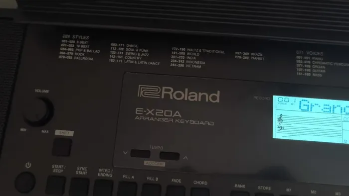 Teclado Ronald