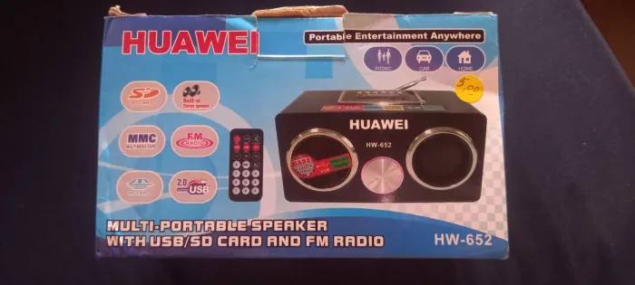 Caixinha de som portátil HUAWEI HW-652