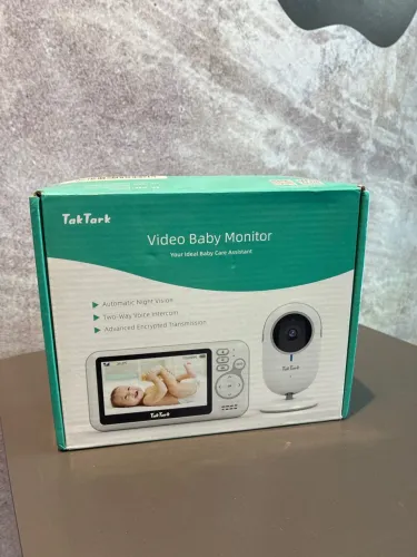 TakTark Babá Eletrônica com Câmera e Monitor de 4.3" (Modelo BM611)