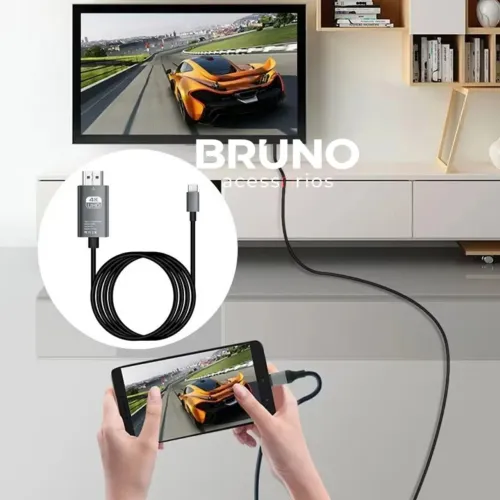 Cabo Adaptador C para HDMI 4k