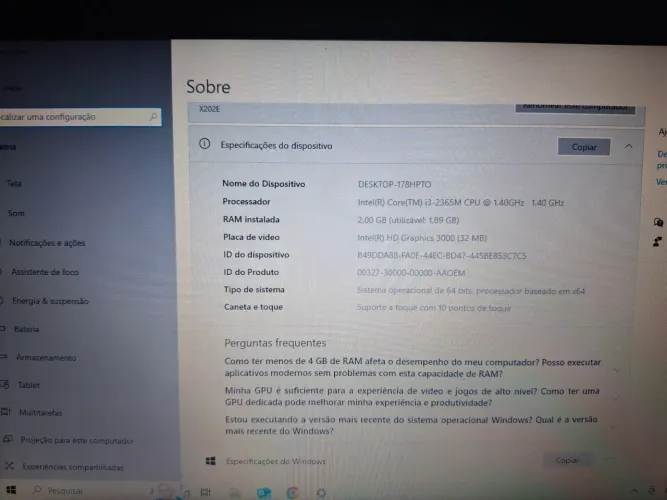 Notebook super rapido com touch-screen 