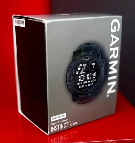 Garmin Instinct 3 Amoled Solar - 50mm - 010-02935-50 - Produto Novo com Garantia da Loja