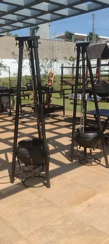 Caldeirão de Bruxa (panela de ferro) 40 litros