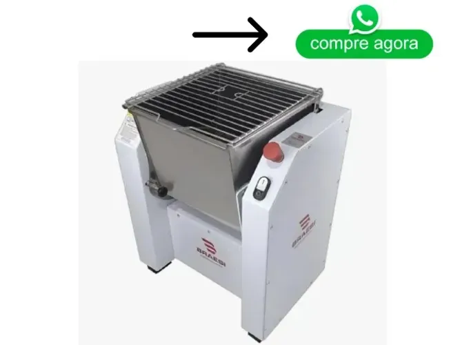 Amassadeira Basculante 15KG Braesi Bivolt