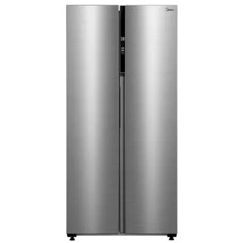 Geladeira Side by Side Midea Inverter 442L Inox - 220V