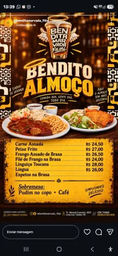 Estamos contratando cozinheira com experiência
