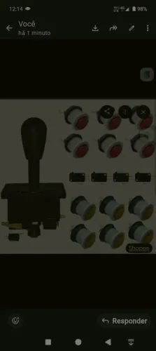 Máquina de fliperama ( no estado)