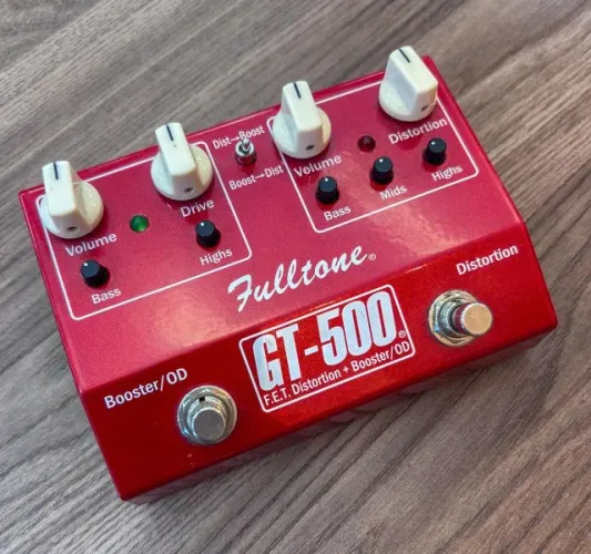Pedal Fulltone Gt-500 Distortion Booster Overdrive (Usado)