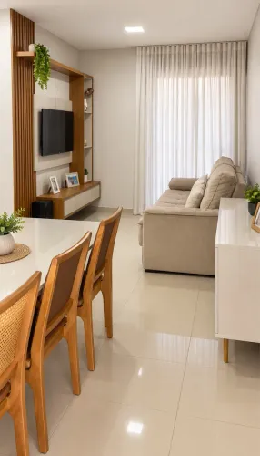 Apartamento 3/4 - Parque das Águas